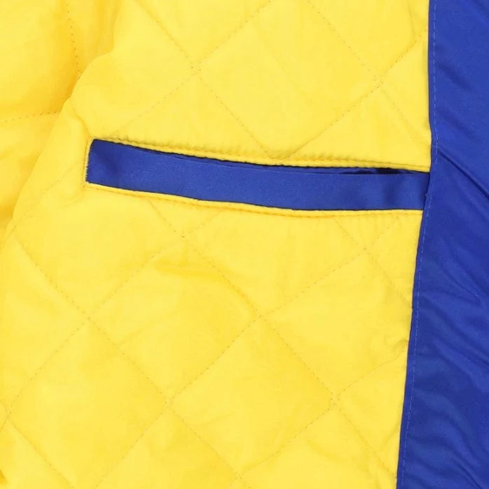 Mitchell & Ness NBA Golden State Warriors Heavyweight Jacket (Royal) - Image 4