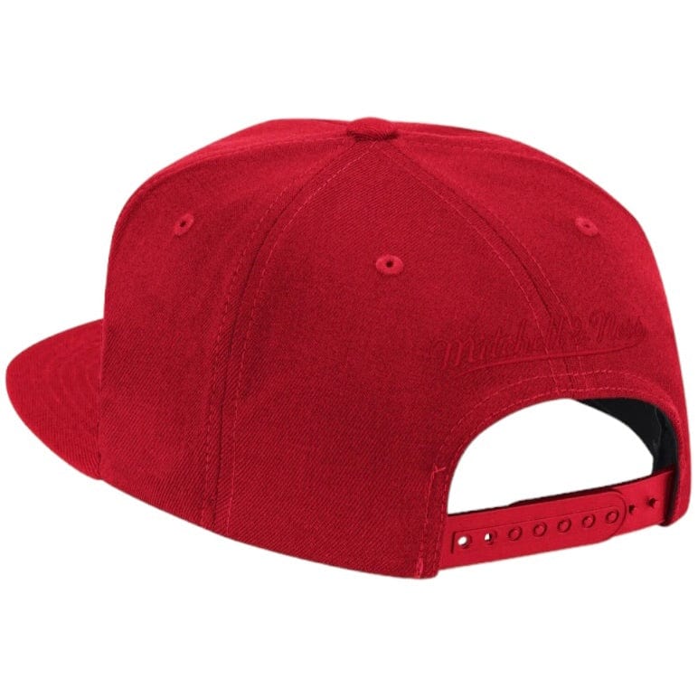 Mitchell & Ness Nba Houston Rockets Script Snapback (Red) - Image 2