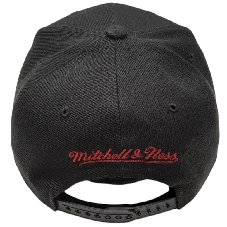 Mitchell & Ness Nba Miami Heat Core Basic Snapback (Black/Red) - Image 4