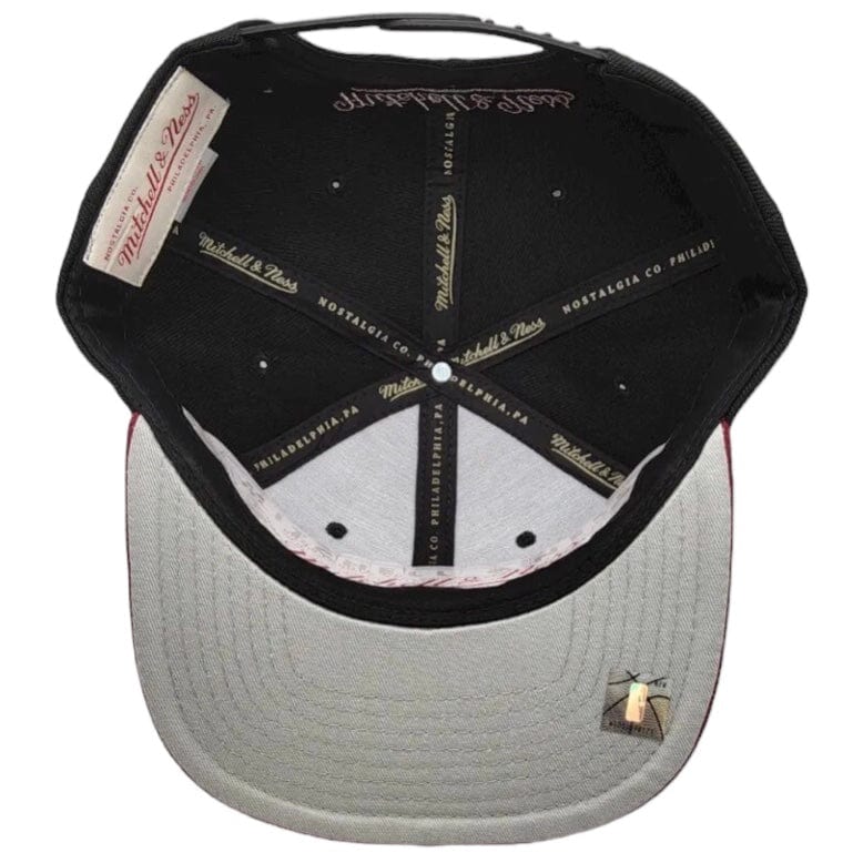 Mitchell & Ness Nba Miami Heat Core Basic Snapback (Black/Red) - Image 5