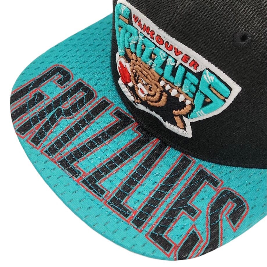 Mitchell & Ness Nba Vancouver Grizzlies Snapshot Hwc Snapback (Black/Teal) - Image 2