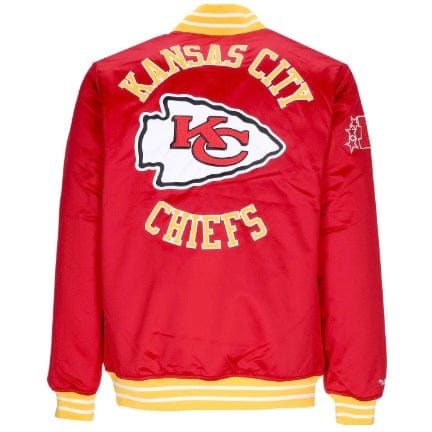 Mitchell & Ness NFL Kansas City Chiefs Heavyweight Jacket (Scarlet) - Image 3
