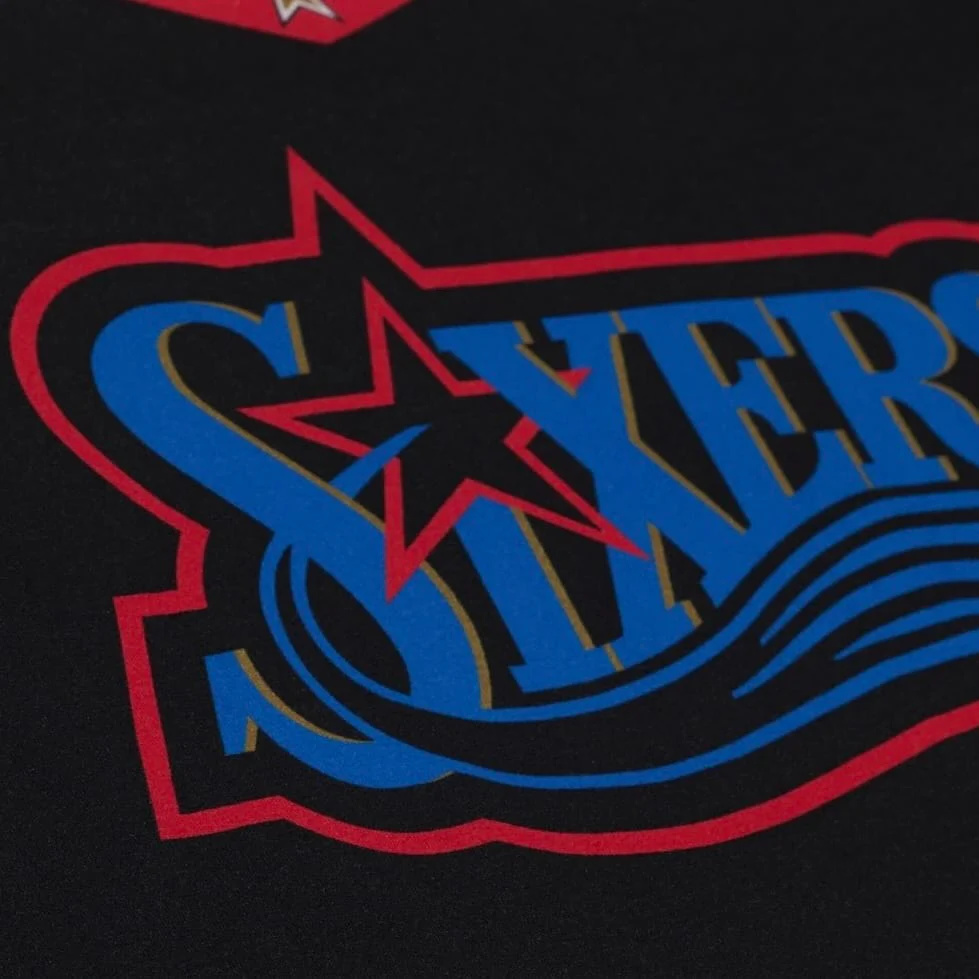 Mitchell & Ness Philadelphia 76ers 1997-98 Best In Class Jersey Tee (Black) - Image 5