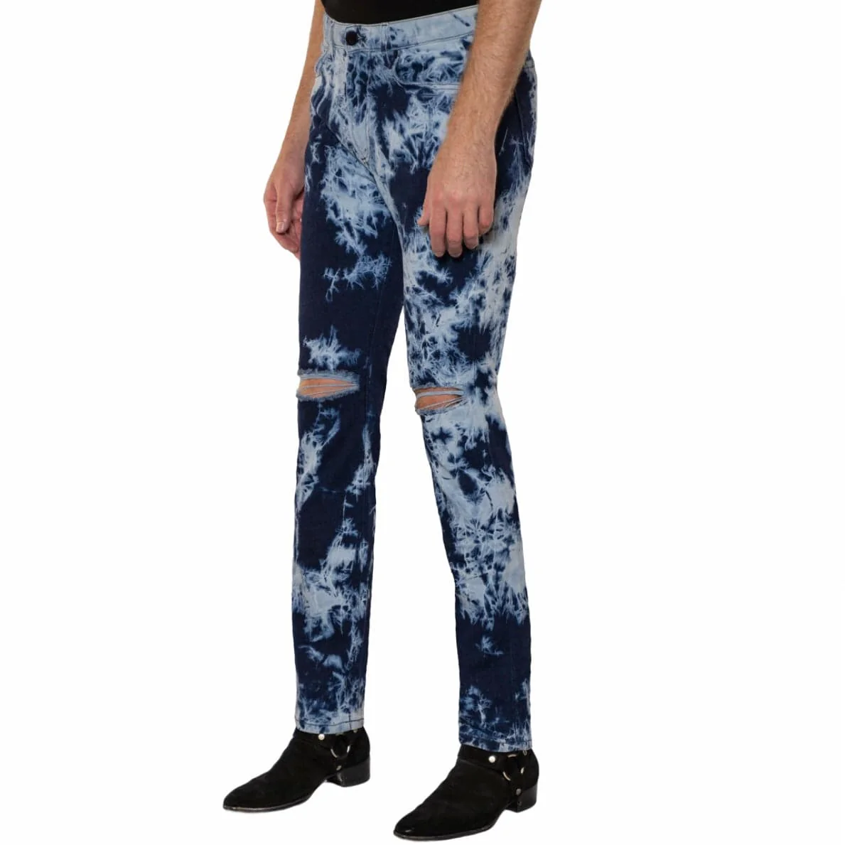 Monfrere Brando Distressed Swirl Jean - Image 2