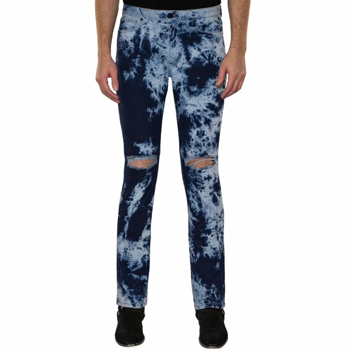 Monfrere Brando Distressed Swirl Jean - Image 3