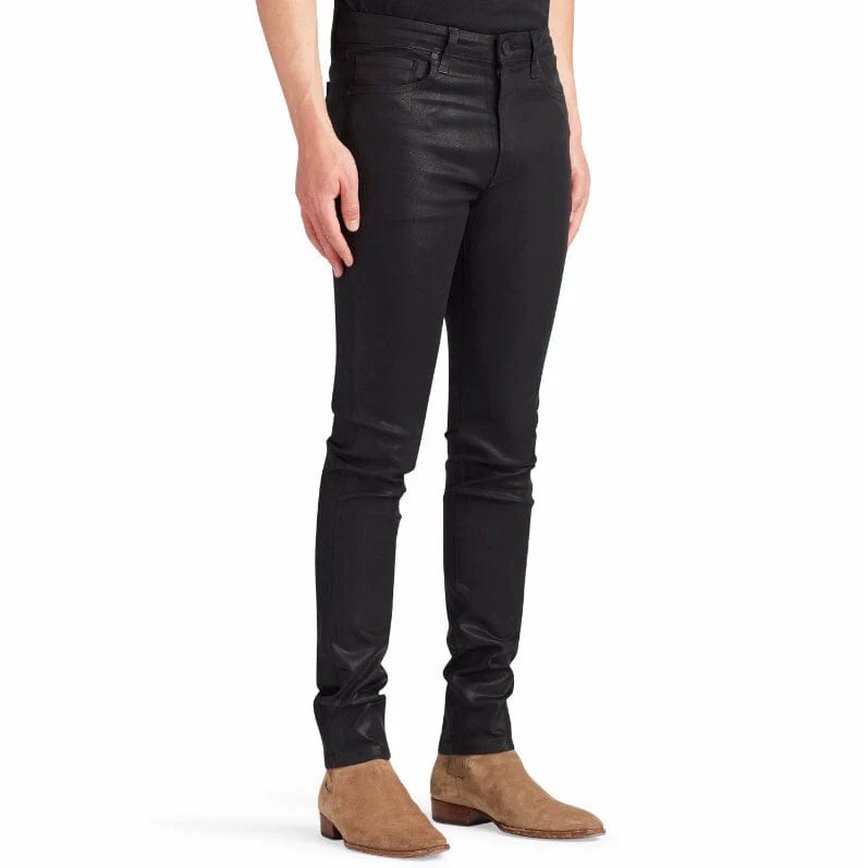 Monfrere Greyson Coated Noir Jean (Noir) 1026C19 - Image 3
