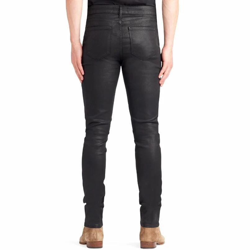 Monfrere Greyson Coated Noir Jean (Noir) 1026C19 - Image 4