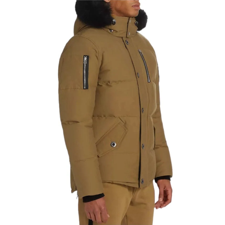 Moose Knuckles Original 3Q Neoshear Jacket (Tapenade/Black Shearling) - Image 2