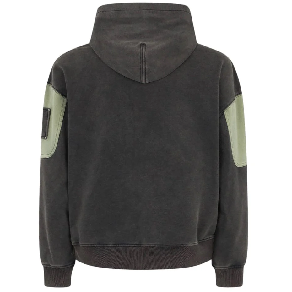 Moose Knuckles Plateau Pullover Hoodie (Black) M15MS641 - Image 5