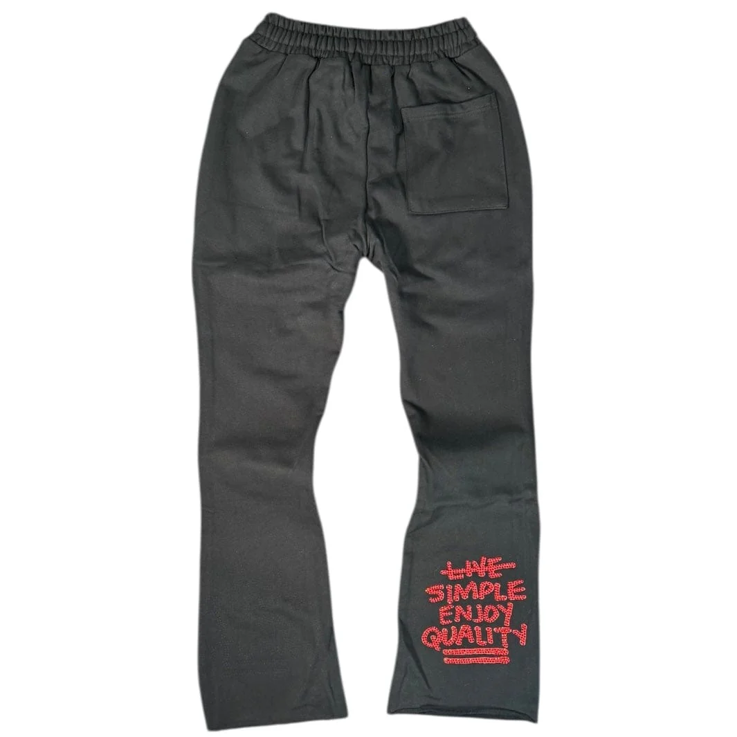 Mr. Wave Libertad Pants (Black/Red) WDS-9P0031B - Image 2