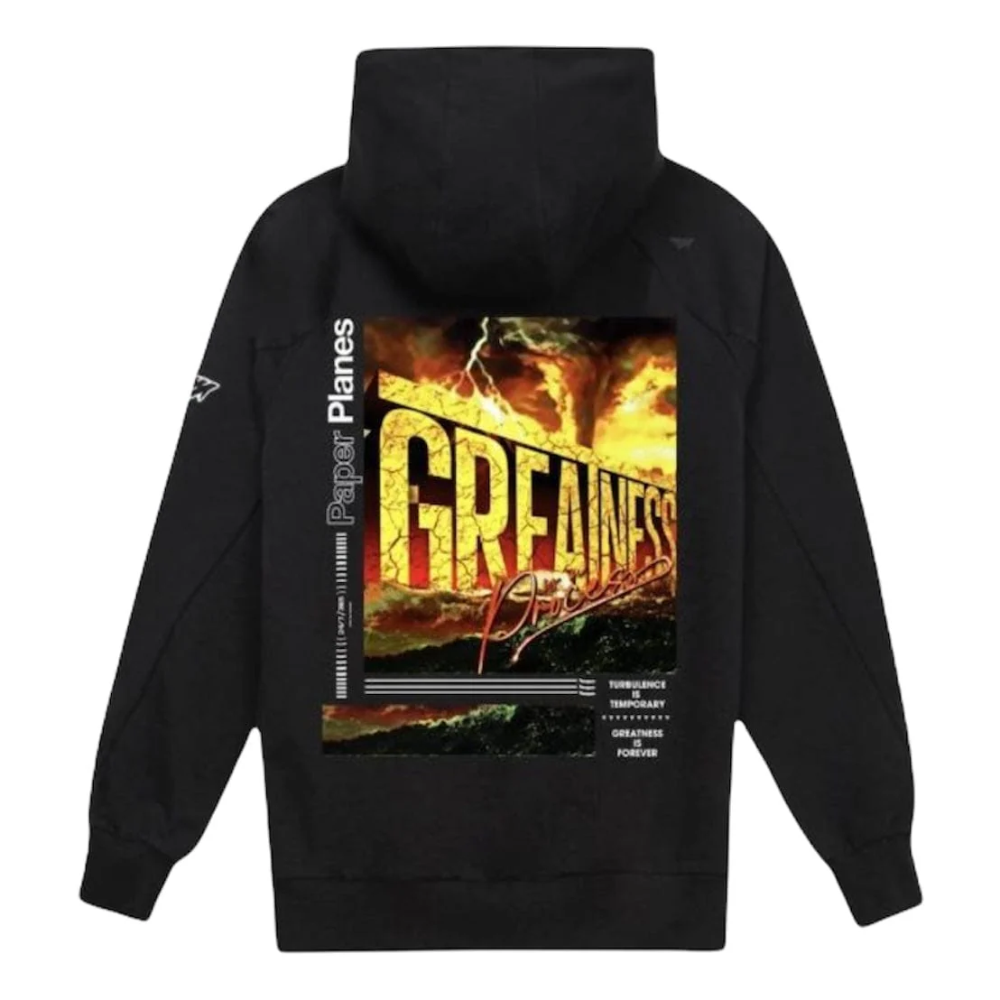Paper Planes Great-Ness Wall Hoodie (Black) 300076-001 - Image 2