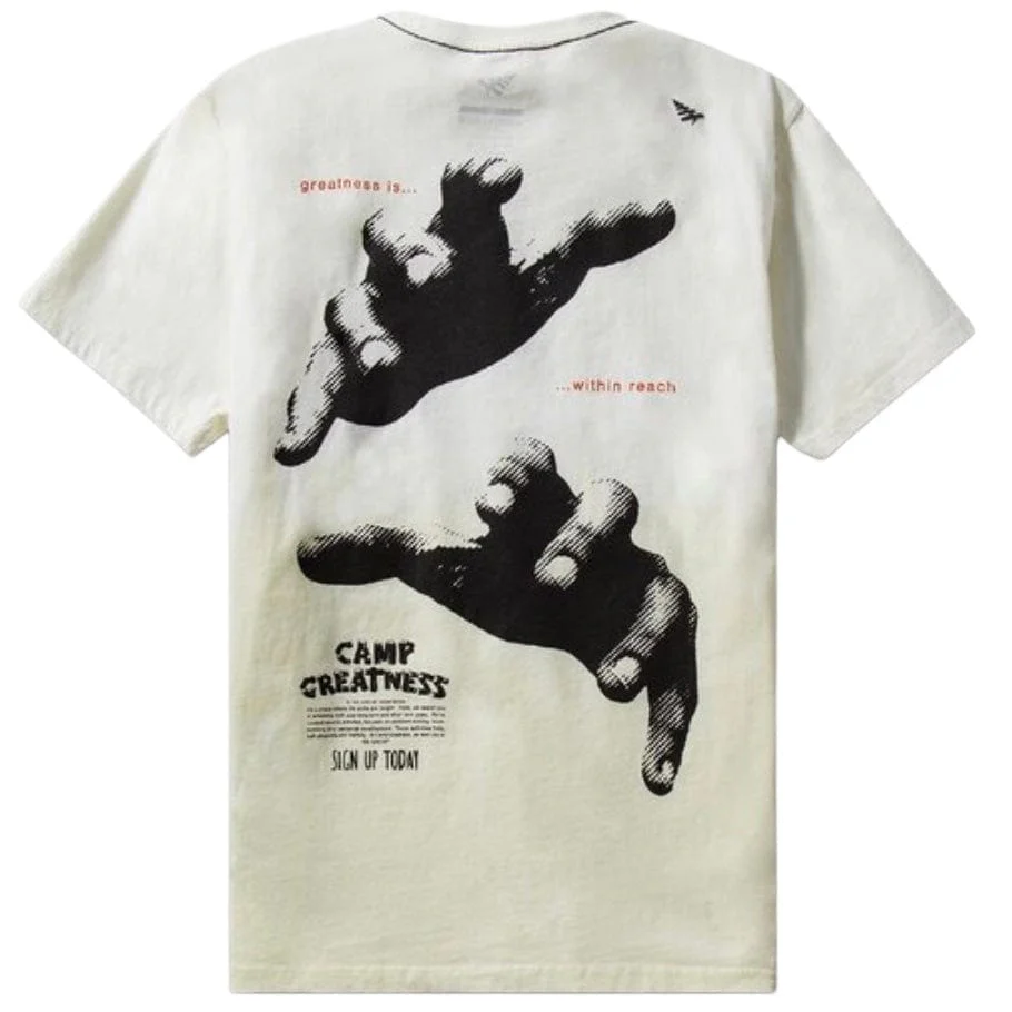 Paper Planes Greatness Within Reach Tee (Ivory) 200122 - Image 2