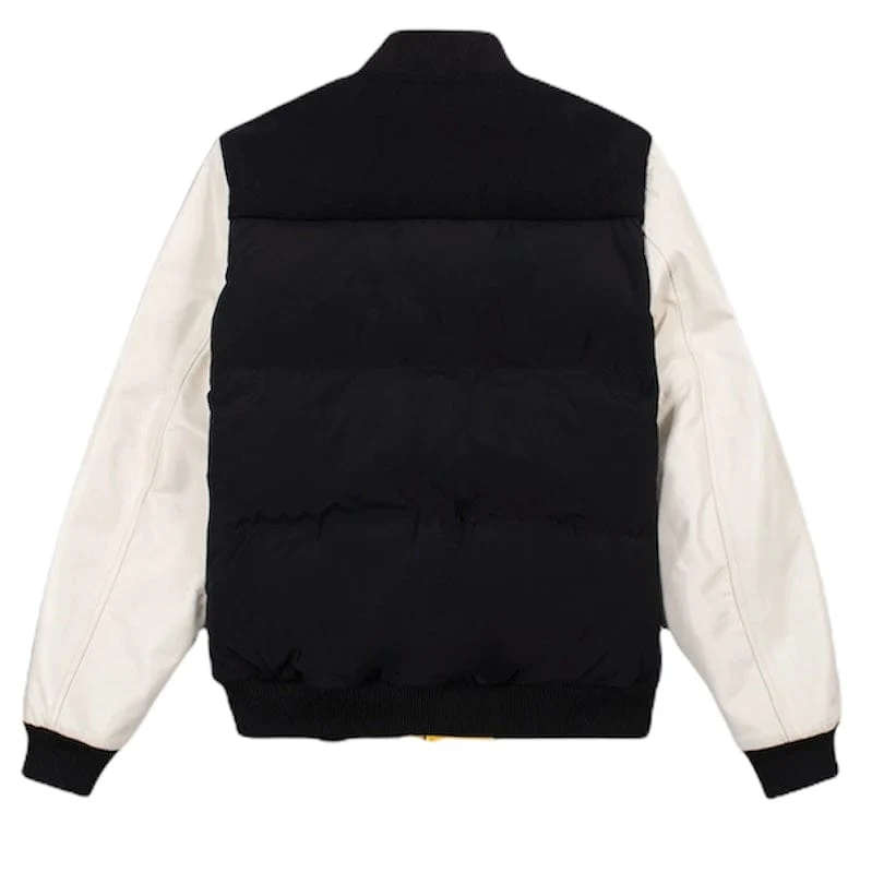 Paper Planes Varsity Jacket (Black) 300086 - Image 2