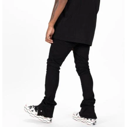 Pheelings "Emotionally Driven" Flare Stack Denim (Jet Black) - Image 5