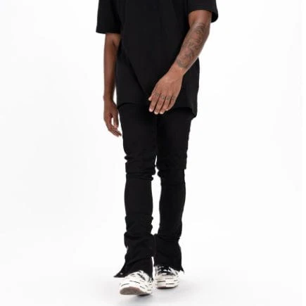 Pheelings "Emotionally Driven" Flare Stack Denim (Jet Black) - Image 7