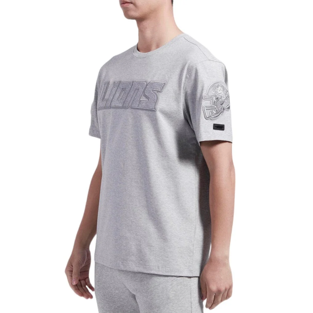 Pro Standard Detroit Lions Triple Tonal SJ Tee (Heather Grey) - Image 3