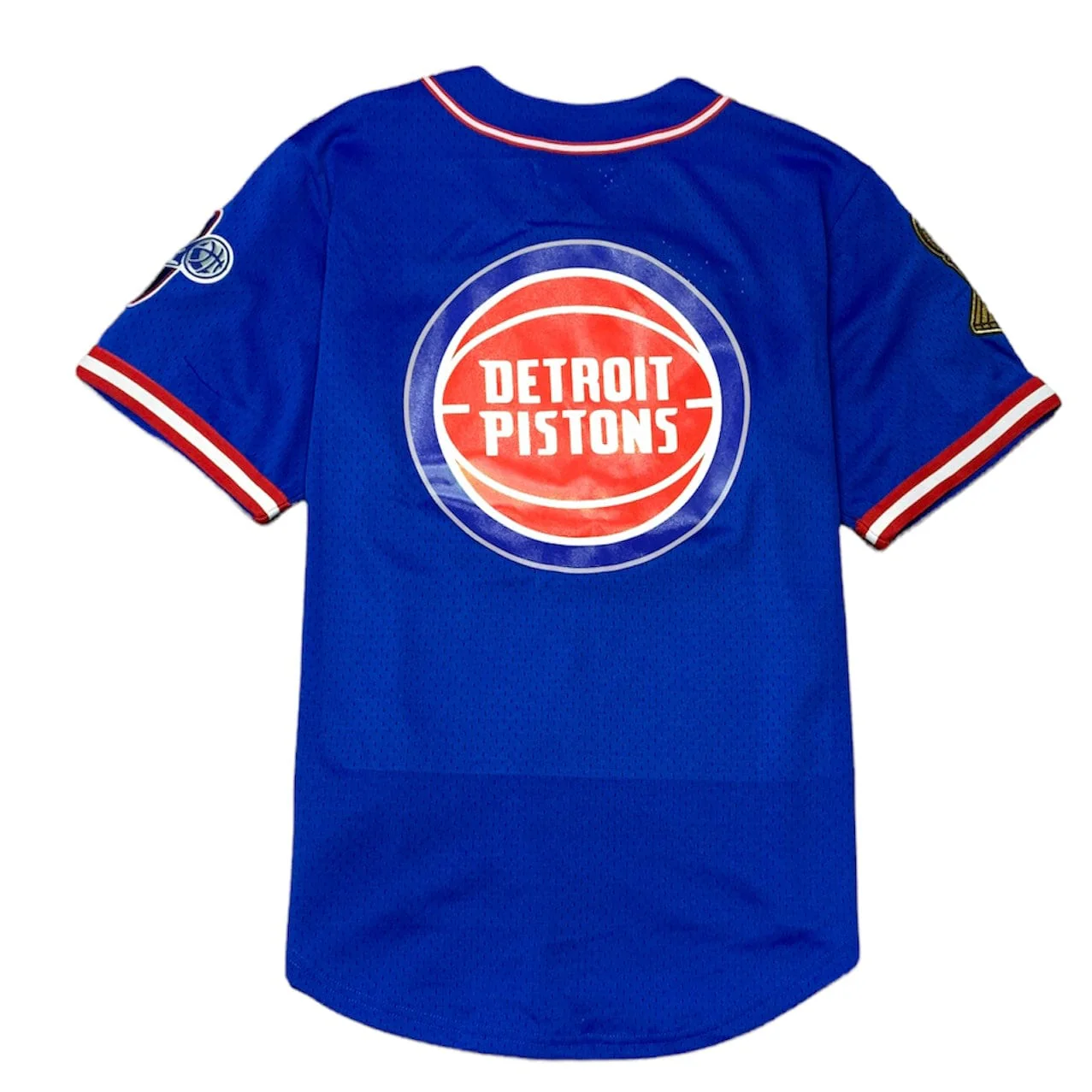 Pro Standard Detroit Pistons Jersey Shirt (Royal Blue) BDP153947-RYB - Image 6