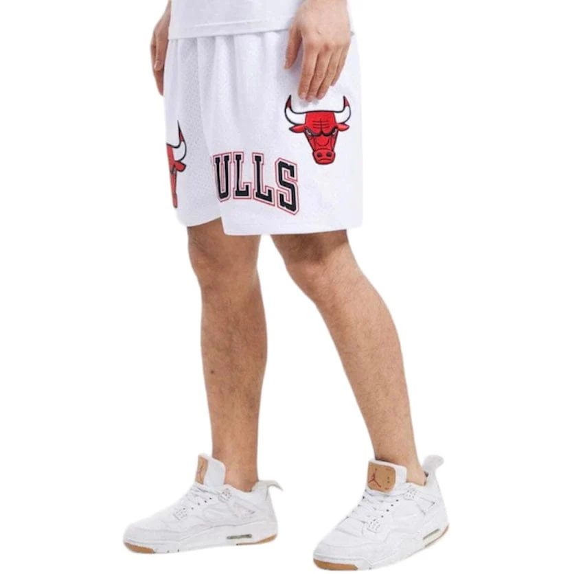 Pro Standard Nba Chicago Bulls Jersey Shorts (White) BCB353899-WHT - Image 3