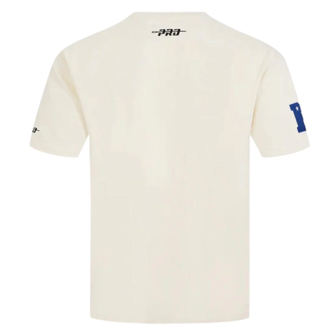 Pro Standard NFL Detroit Lions Chrome Jersey Drop Shoulder Tee (Eggshell) - Image 2