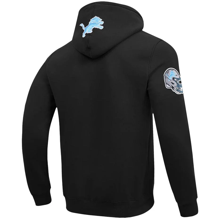 Pro Standard NFL Detroit Lions City Arch Fleece Po Hoodie (Black) - Image 4