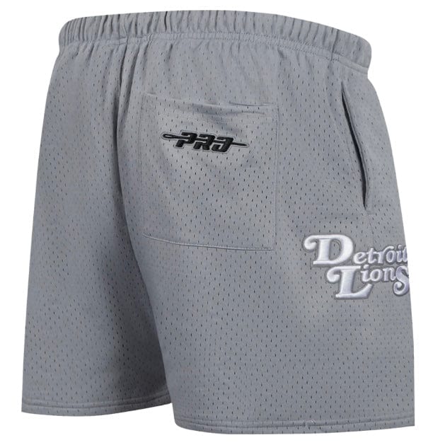 Pro Standard NFL Detroit Lions Souvenir Mesh Short (Gray) - Image 3