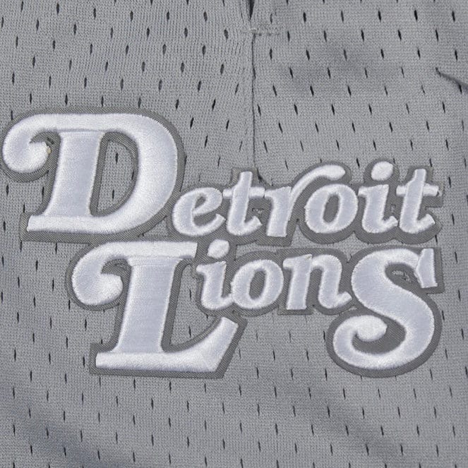 Pro Standard NFL Detroit Lions Souvenir Mesh Short (Gray) - Image 7