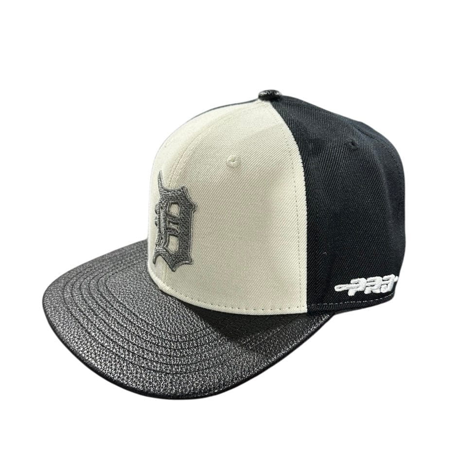 Pro Standard Tigers Two Tone Hat (Black Ivory) - Image 2