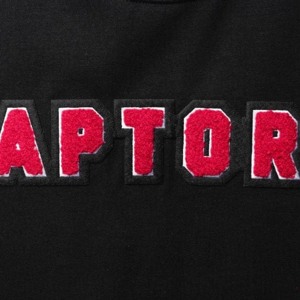 Pro Standard Toronto Raptors Chenille Tee (Black) BTR151960-BLK - Image 2