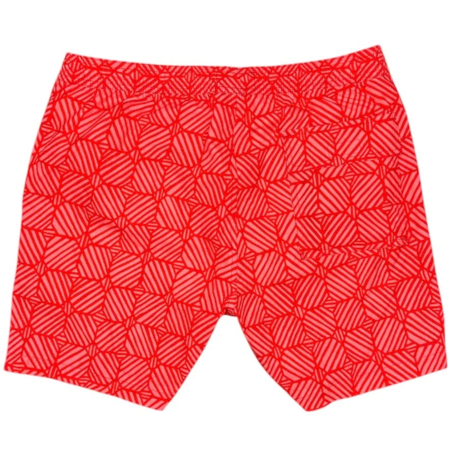 Psycho Bunny Balden Swim Short (Bright Poppy) B6W613T1PO - Image 2