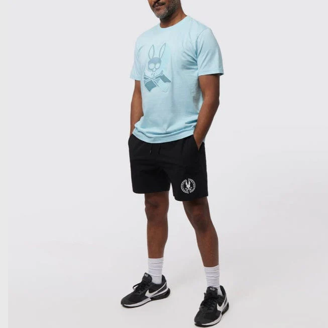 Psycho Bunny Dayton Graphic Tee (Seafoam) B6U232Y1PC - Image 4