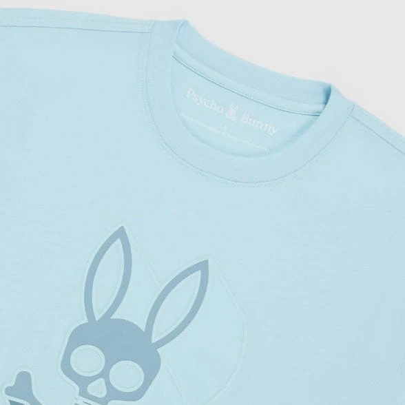 Psycho Bunny Dayton Graphic Tee (Seafoam) B6U232Y1PC - Image 6