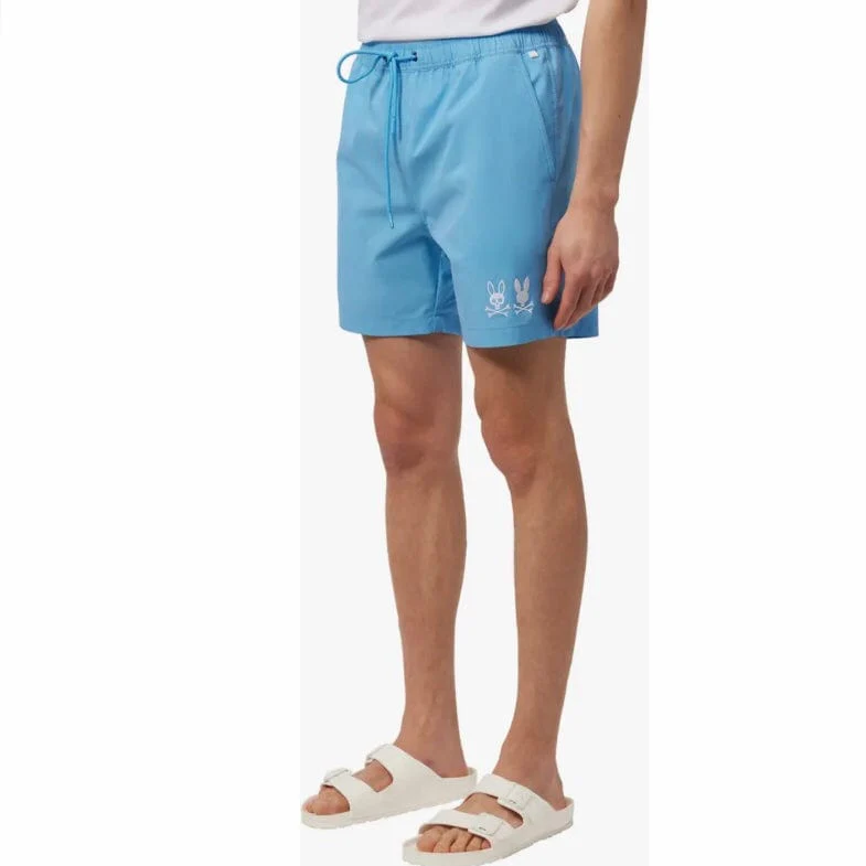 Psycho Bunny Kingwood Hydrochromic Swim Trunk (Cool Blue) B6W945Y1PO - Image 2
