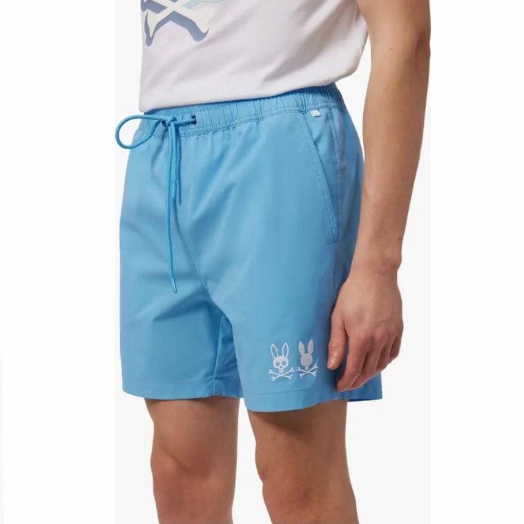 Psycho Bunny Kingwood Hydrochromic Swim Trunk (Cool Blue) B6W945Y1PO - Image 4