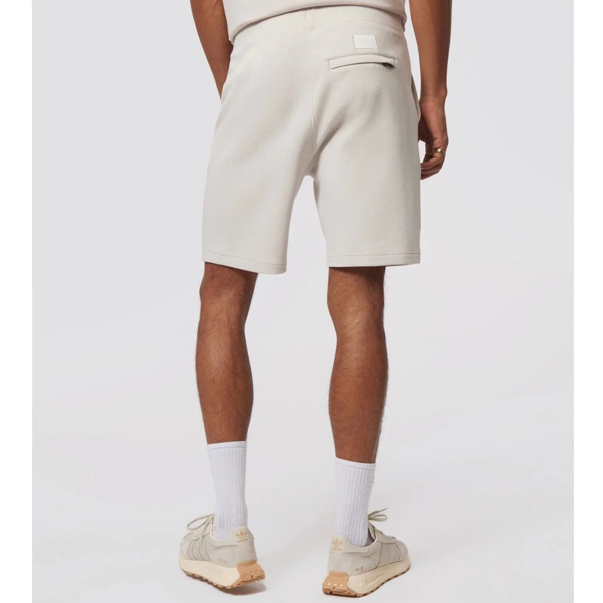 Psycho Bunny Kingwood Sweatshort (Natural Linen) B6R936Y1FT - Image 3