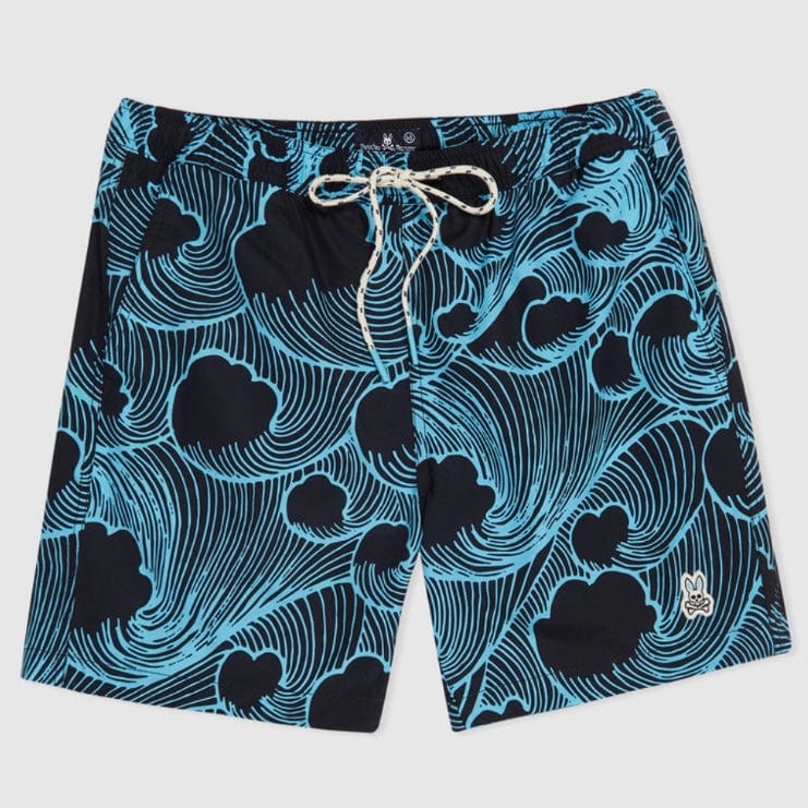 Psycho Bunny Thames Swim Shorts (Navy) B6W430T1PO - Image 6