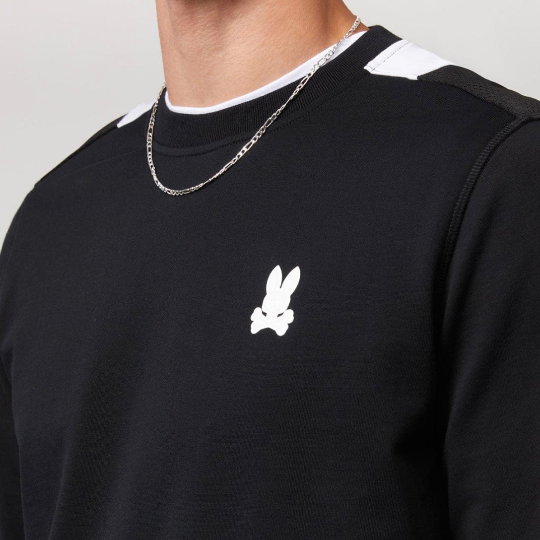 Psycho Bunny Wilkes Sweatshirt (Black) B6S259W1FT - Image 2