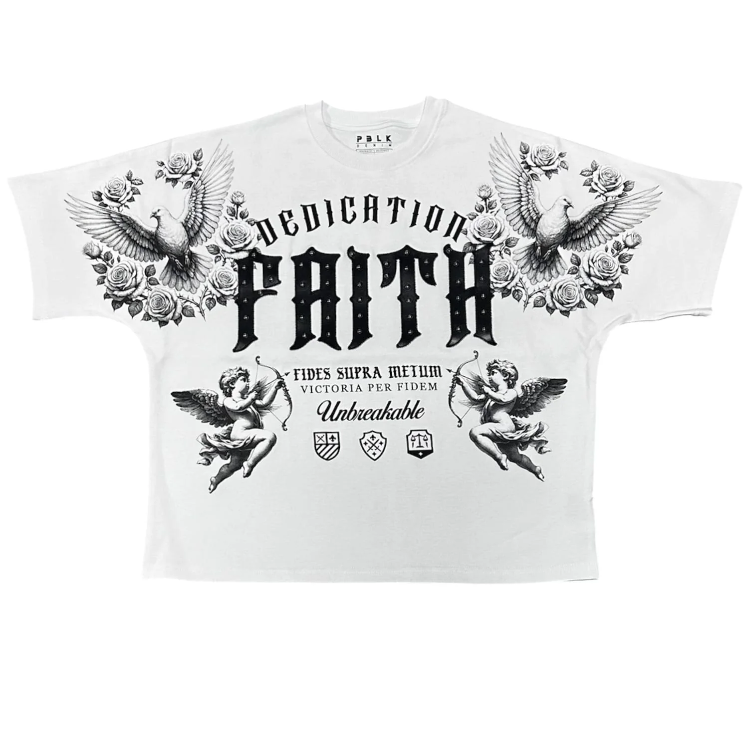 Publik Dedication Faith Dove Tee (White) KF2617