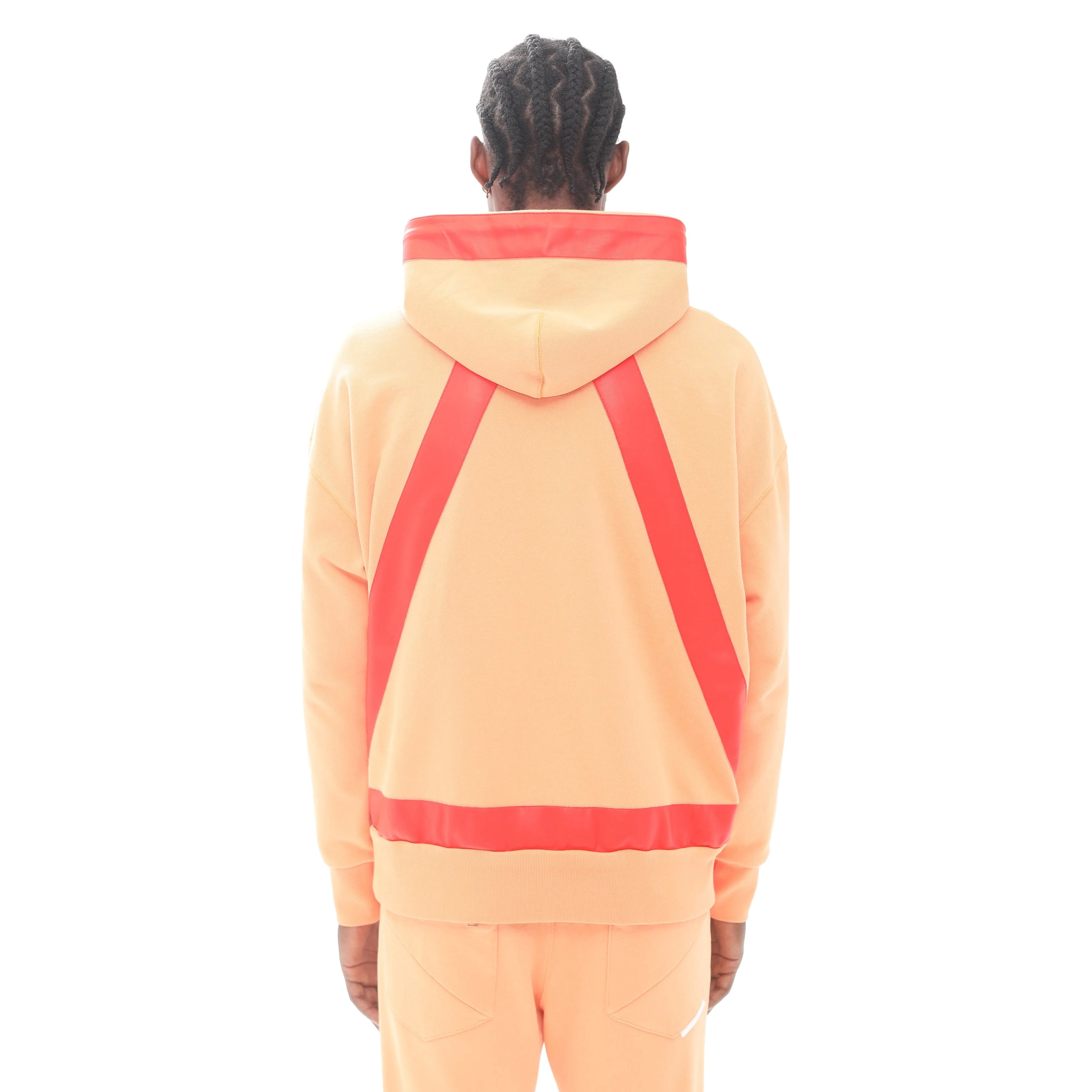 PULLOVER SWEATSHIRT IN APRICOT - Image 4