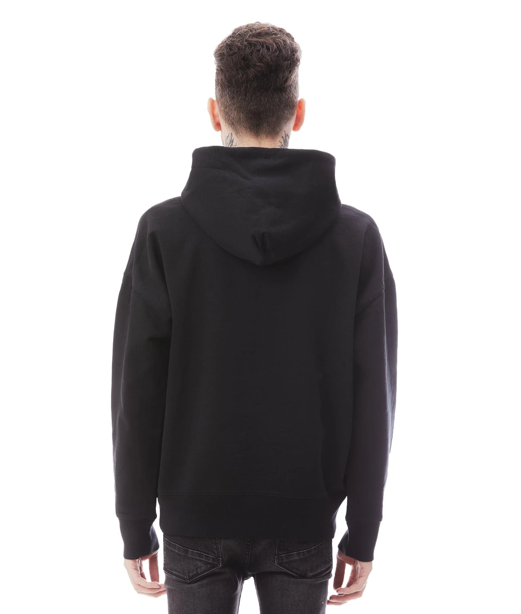 PULLOVER SWEATSHIRT IN BLACK - Image 2