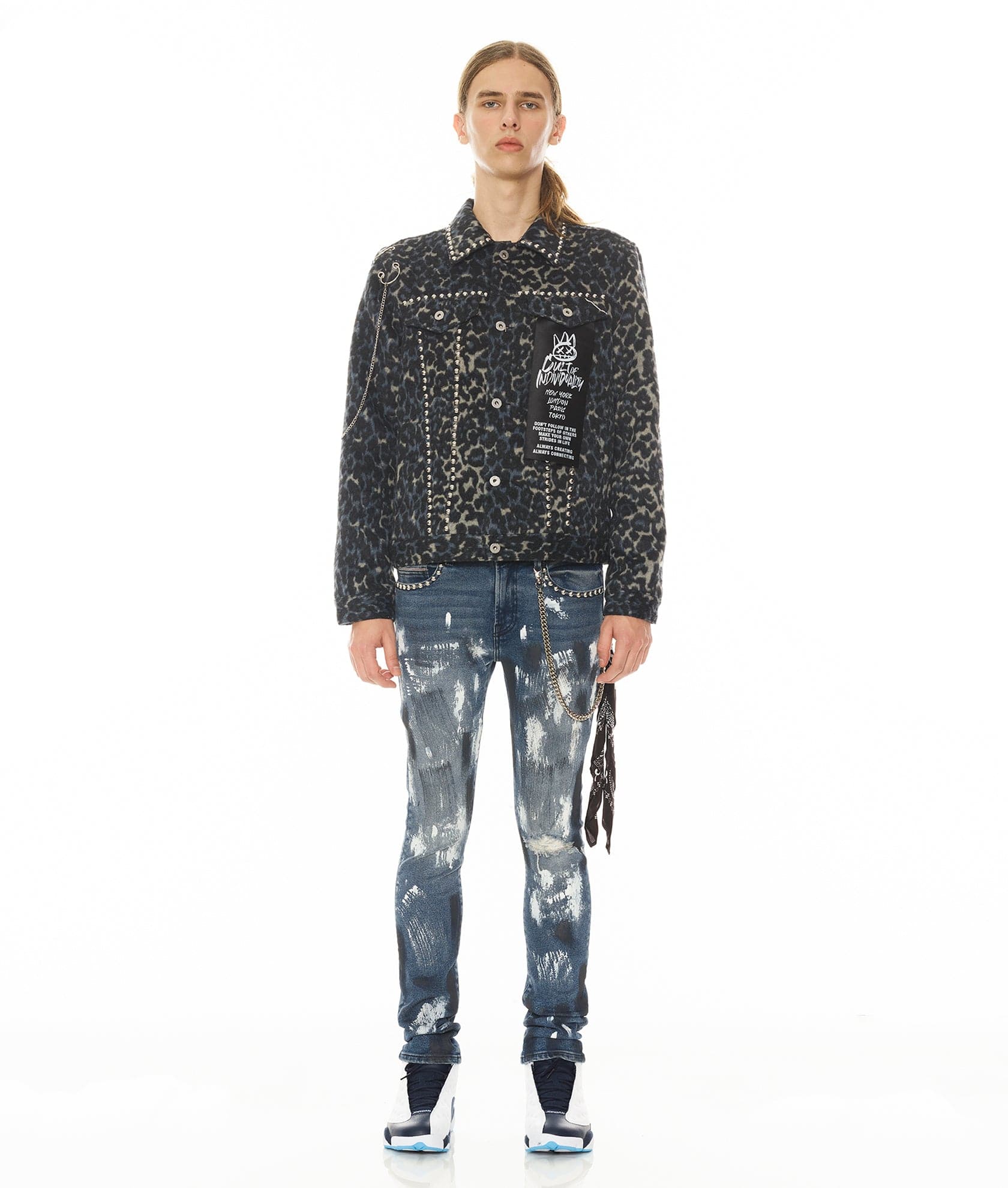 PUNK SUPER SKINNY IN LEOPARD - Image 3