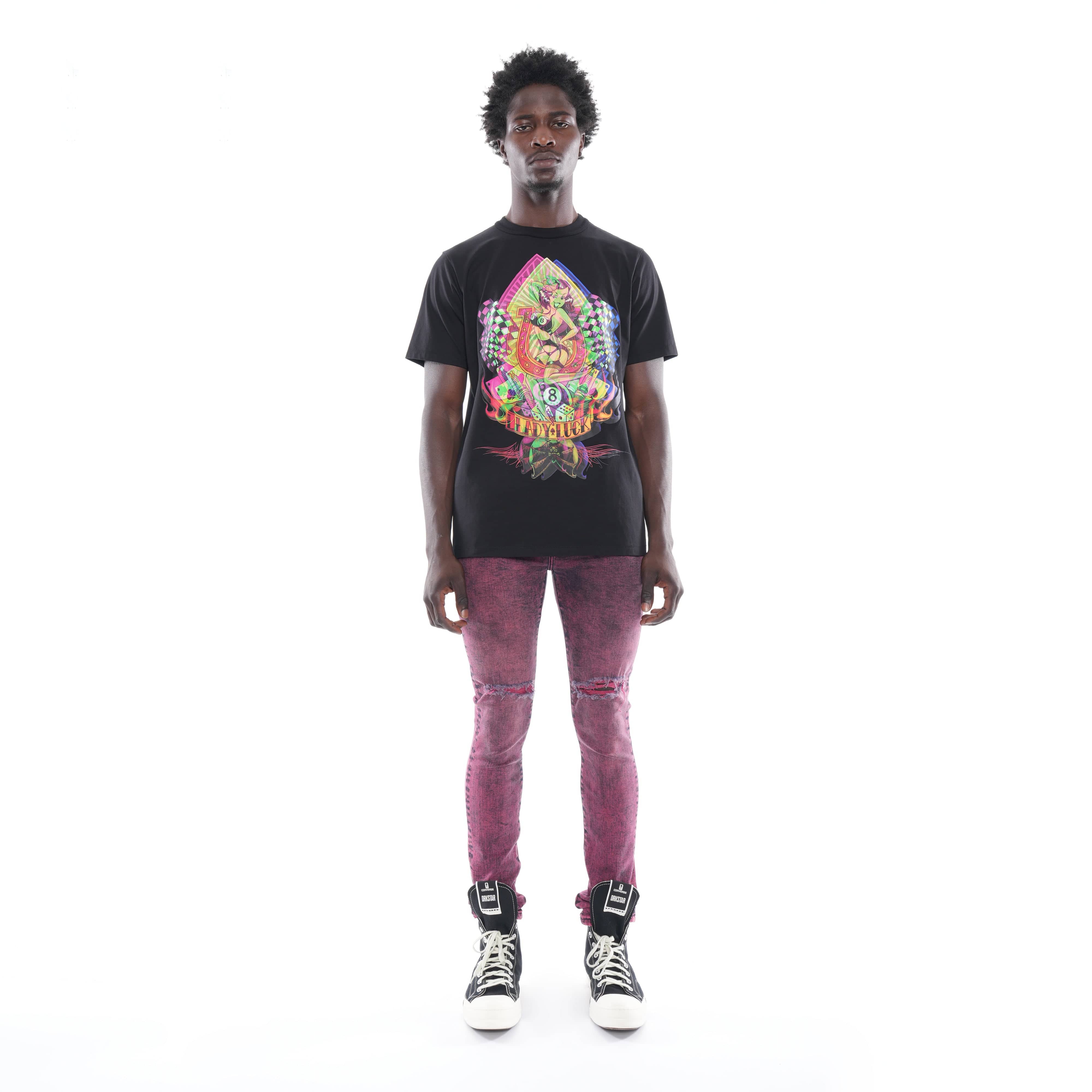 PUNK SUPER SKINNY IN RUBY RED - Image 3
