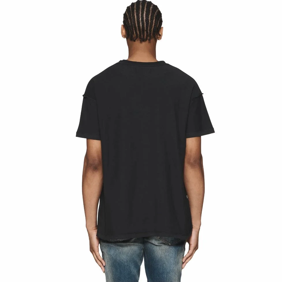 Purple Brand Inside Out Heavyweight SS Black Beauty Tee (Black) P101-JHBB224 - Image 2