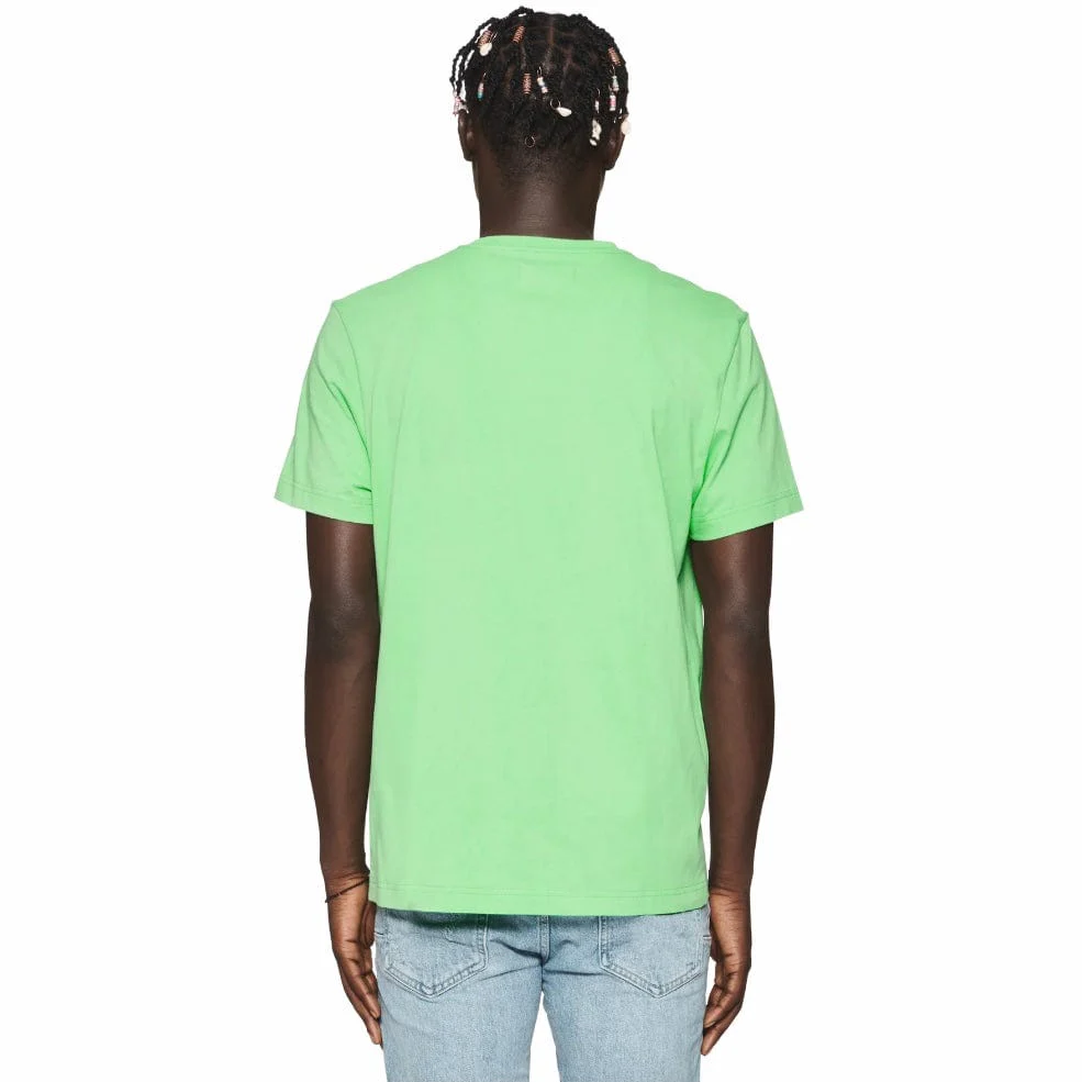 Purple Brand Clean Jersey SS Fallen Tee (Fluorescent Green) P109-JFFG224 - Image 2