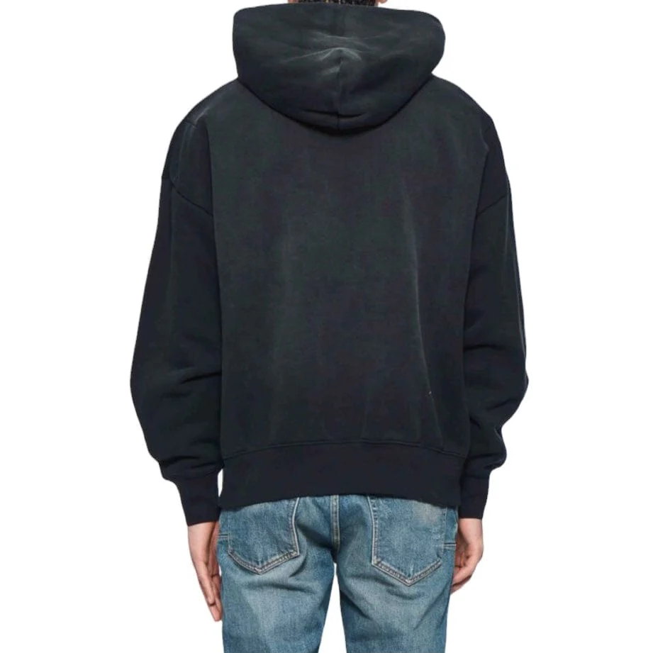 Purple Brand Heavyweight Fleece Pullover Hoodie (Washed Black) P401-HBBS424 - Image 2