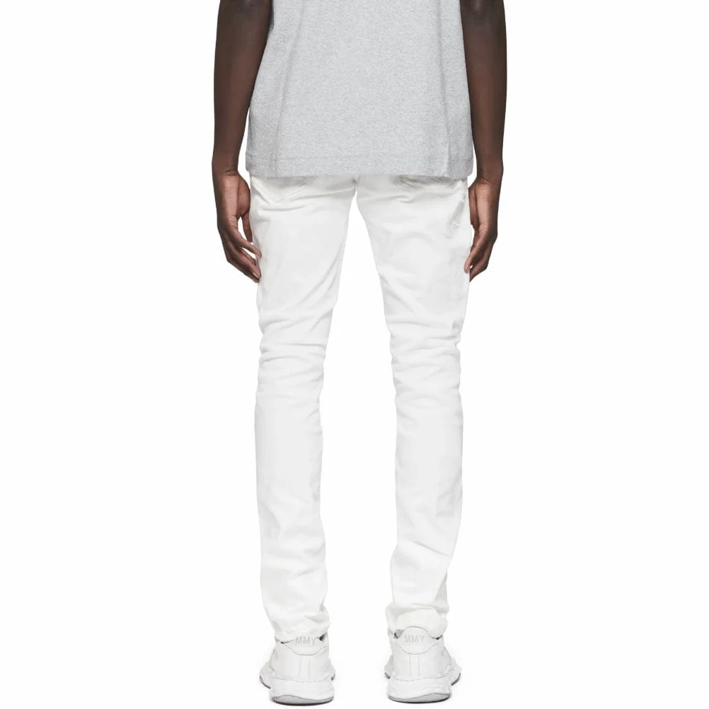 Purple Brand Light Destroy Denim (White) P001-LDWH324 - Image 3