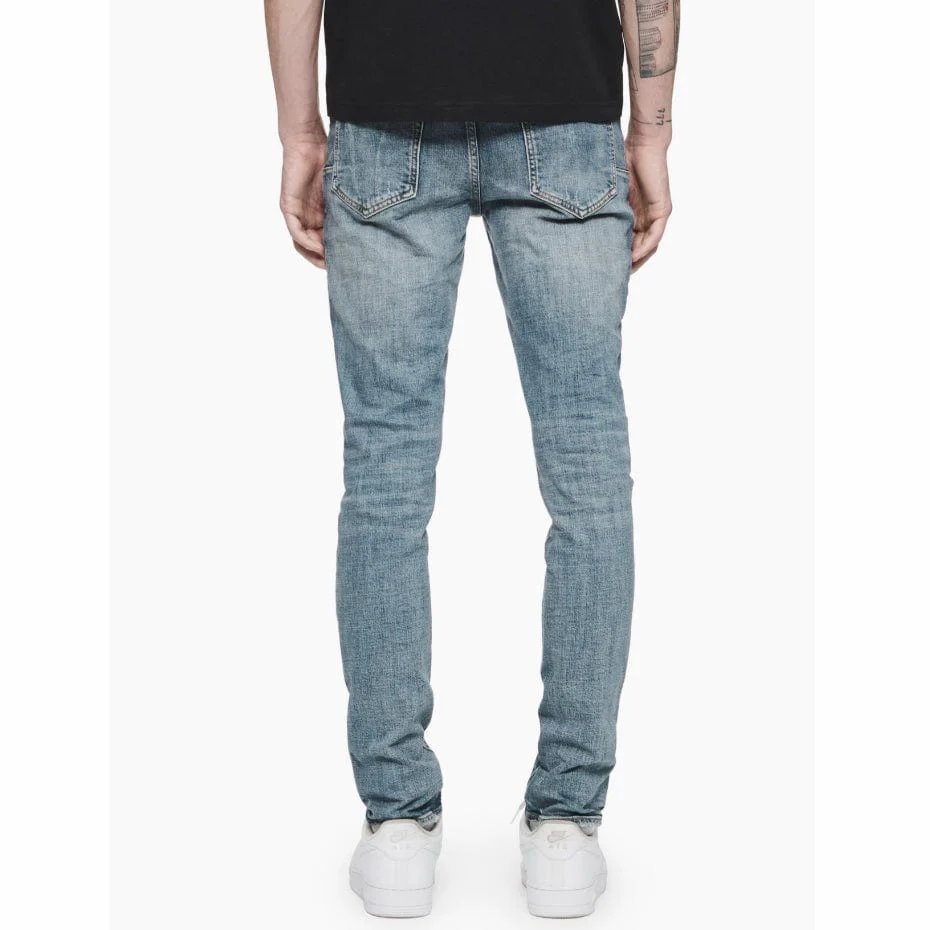 Purple Brand Lt Indigo White Pop Jean (Light Indigo) P001-LIWP323 - Image 5