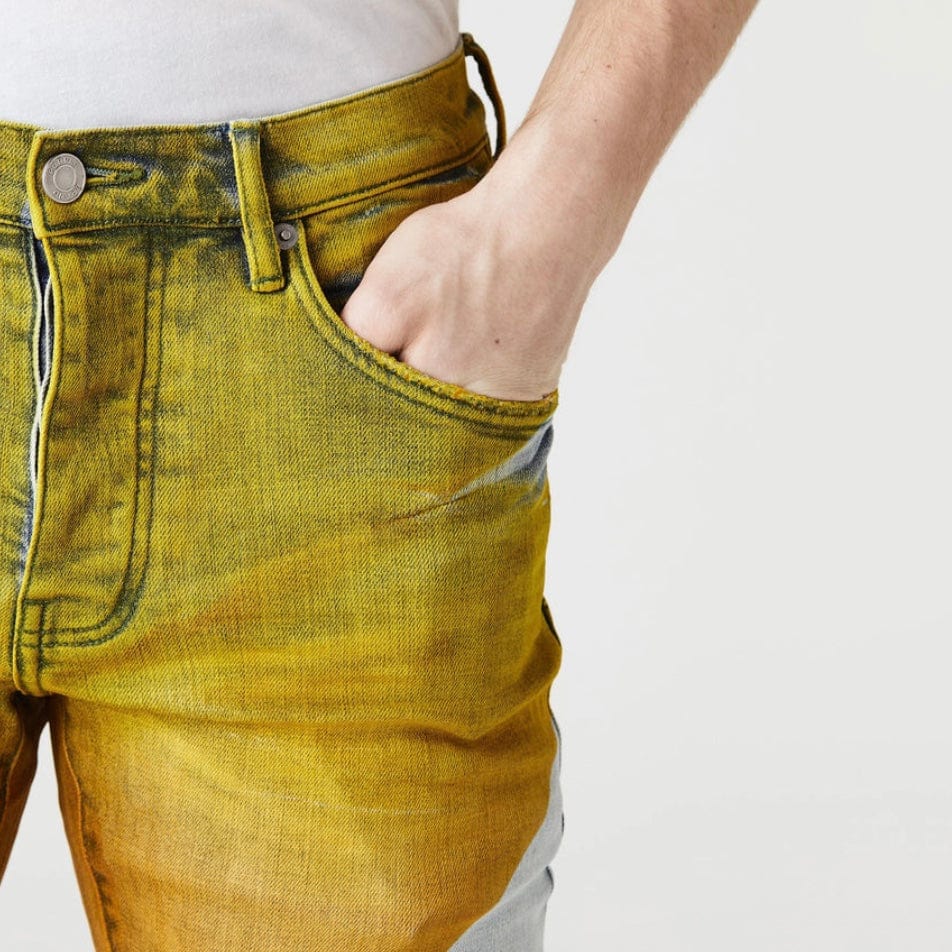 Purple Brand Multi Bright Color Coated Diagonal Jean (Multi) P001-LMCD223 - Image 4