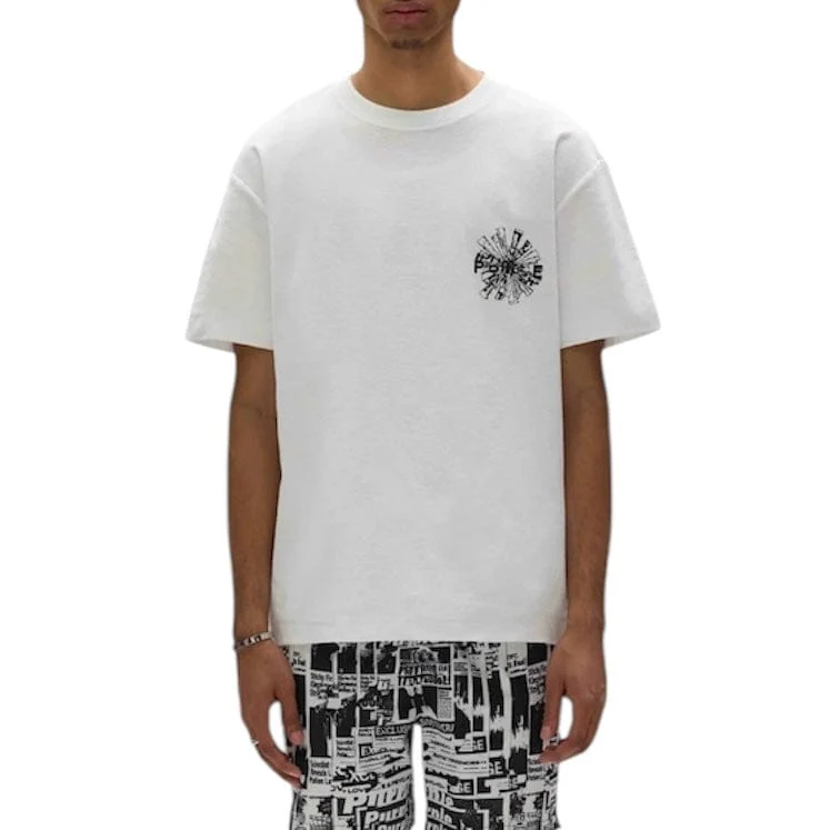 Purple Brand Shattered Tee (Brilliant White) P104-JWSH225