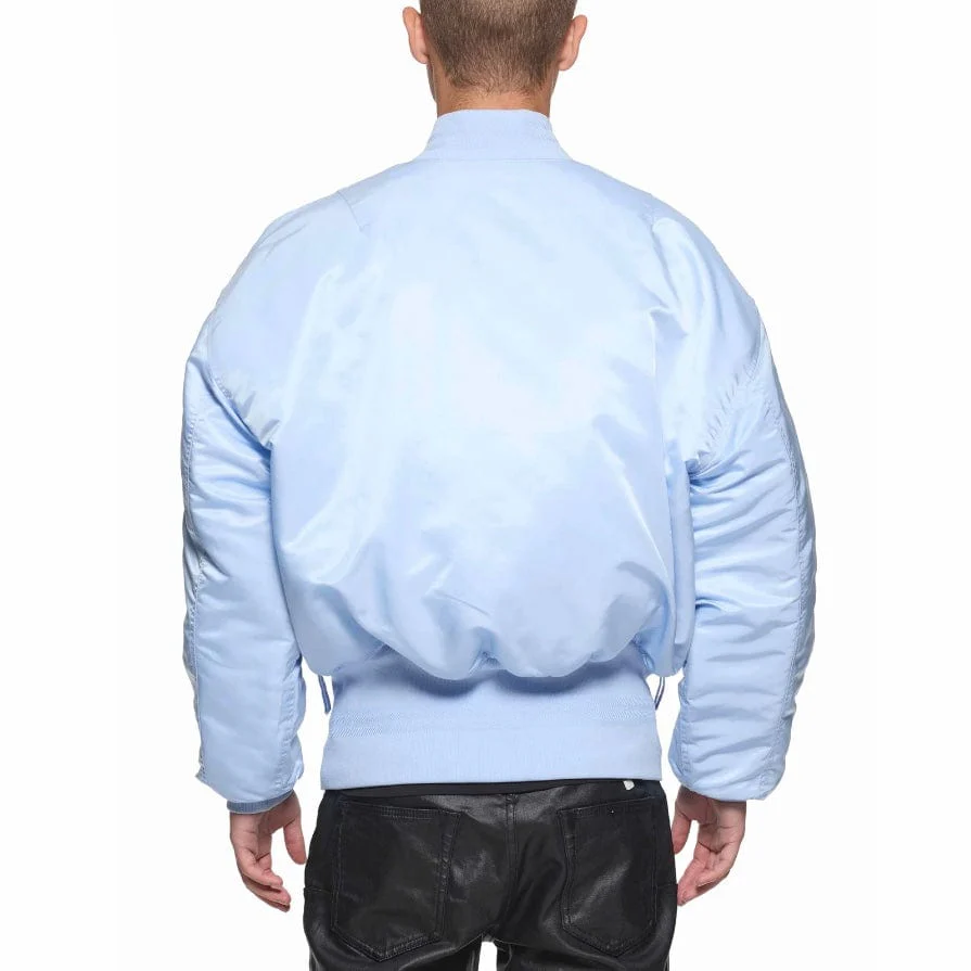 Purple Brand Wordmark Bomber Jacket (Windsurfur Light Blue) M6051-PWSF424 - Image 3