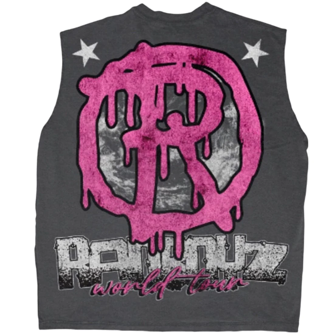 Rad Boyz World Tour Sleeveless Tee (Grey) RB-KT-054 - Image 4